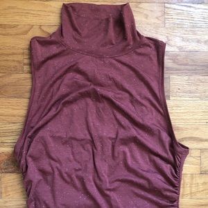 Lululemon mock-neck tank